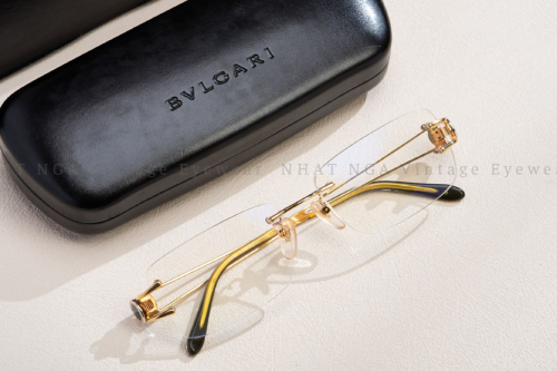 GỌNG 3 MẢNH VÀNG 18K BVLGARI 219K