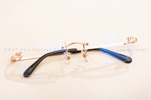 Gọng kính vàng CHANEL  J051040
